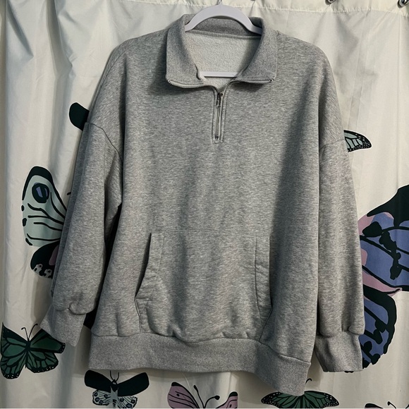 Quarter zip sweatshirt - Picture 1 of 3